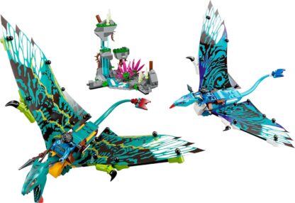 Lego Avatar 75572 Jake ve Neytiri’nin İlk Banshee Uçuşu - Görsel 2