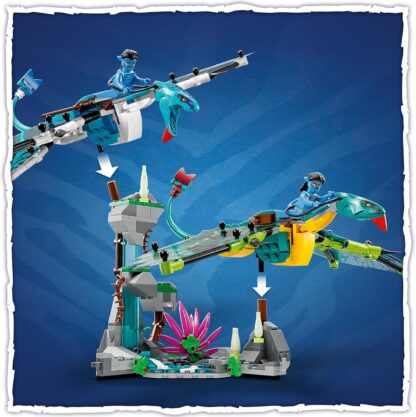 Lego Avatar 75572 Jake ve Neytiri’nin İlk Banshee Uçuşu - Görsel 5