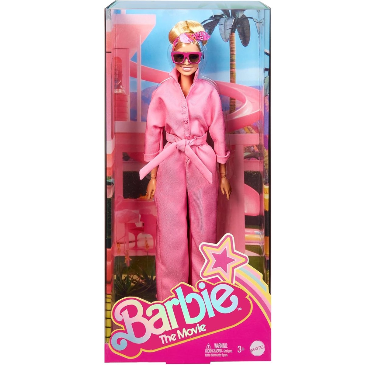 Barbie The Movie Margot Robbie Pembe Tulumlu Bebek - HRF29