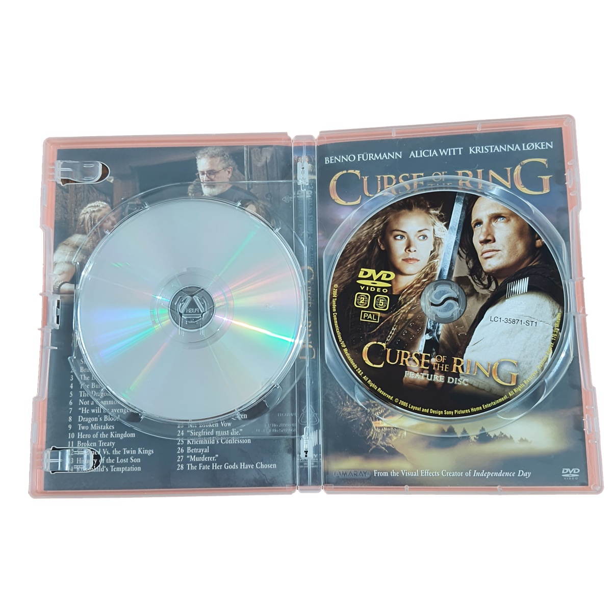 DVD - Curse of the Ring - ikinci el - Görsel 4