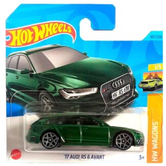Hot Wheels kısa kartonet 17 Audi RS 6 AVANT - HKH69