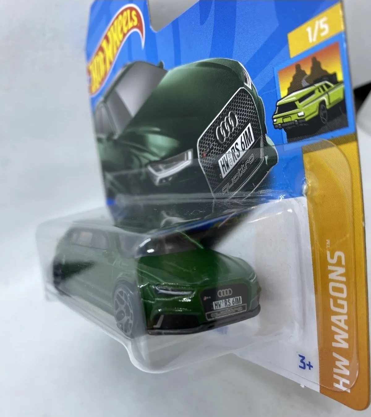 Hot Wheels kısa kartonet 17 Audi RS 6 AVANT - HKH69 - Görsel 2