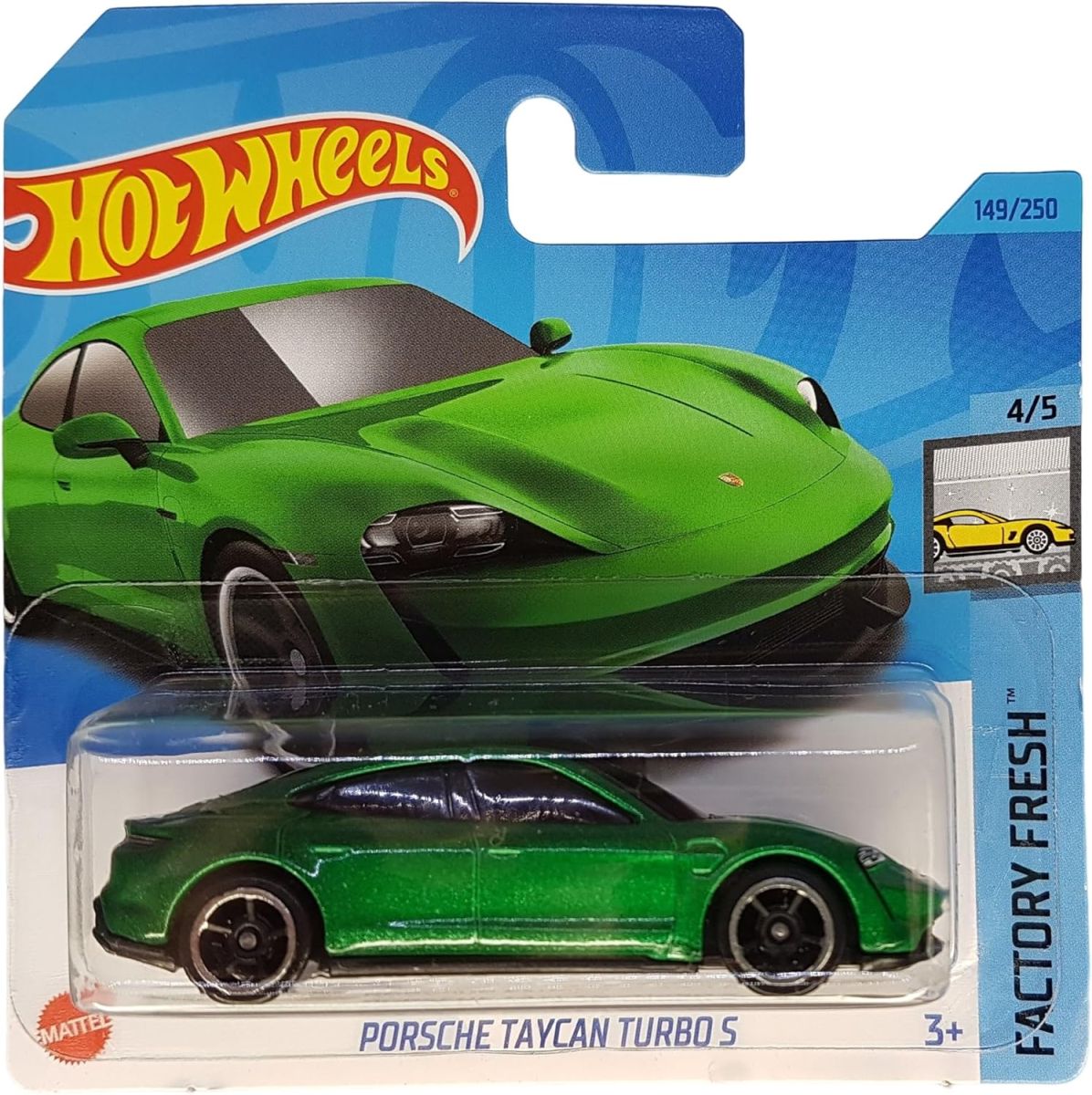 Hot Wheels kısa kartonet Porsche Taycan Turbo S - HKJ31