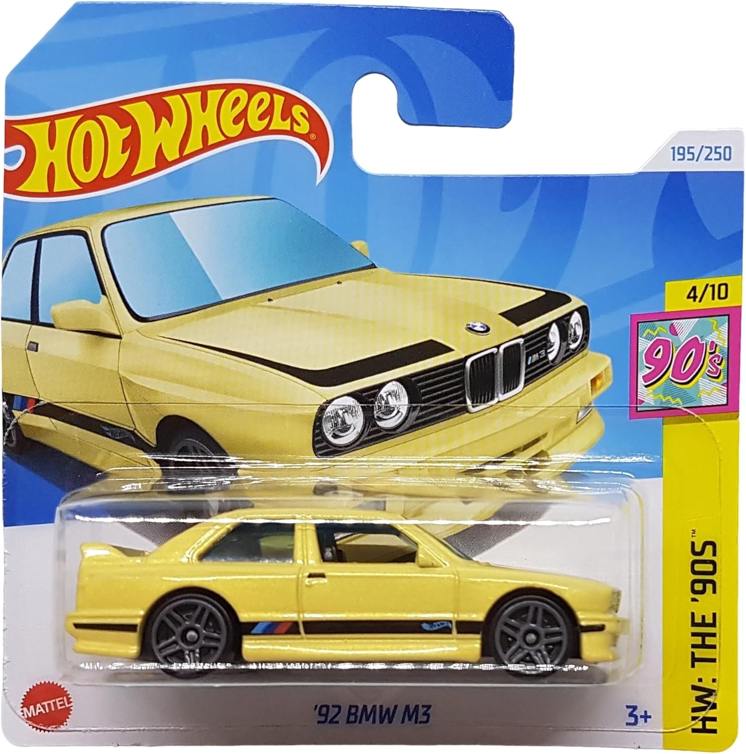Hot Wheels kısa kartonet 92 BMW M3 - HTB06