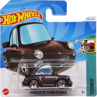 Hot Wheels kısa kartonet Porsche 911 Turbo 3.6 (964) Tooned - HTB41