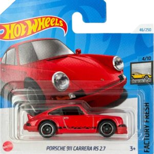 Hot Wheels kısa kartonet Porsche 911 Carrera RS 2.7 kırmızı - HTD08