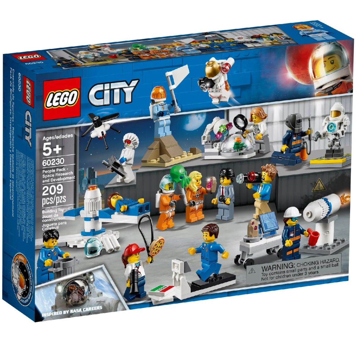 Lego City 60230 İnsan Paketi Uzay Araştırma ve Geliştirme