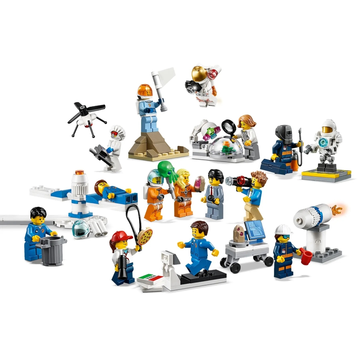 Lego City 60230 İnsan Paketi Uzay Araştırma ve Geliştirme - Görsel 4