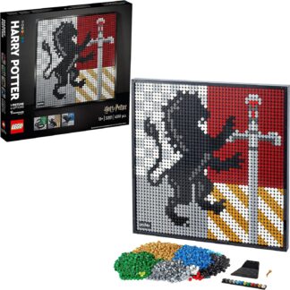 Lego Art Harry Potter 31201 Hogwarts Crests - Duvar Tablosu Yapım Seti