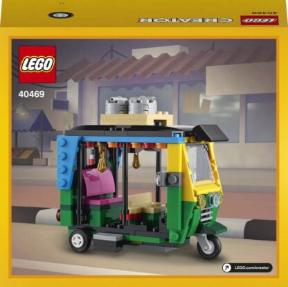 Lego Creator 40469 Triportör Tuk Tuk - Görsel 2