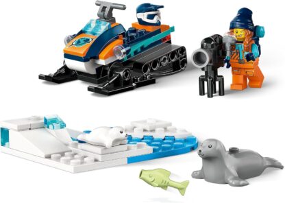 Lego City 60376 Kutup Kâşifi Motorlu Kızağı - Görsel 2