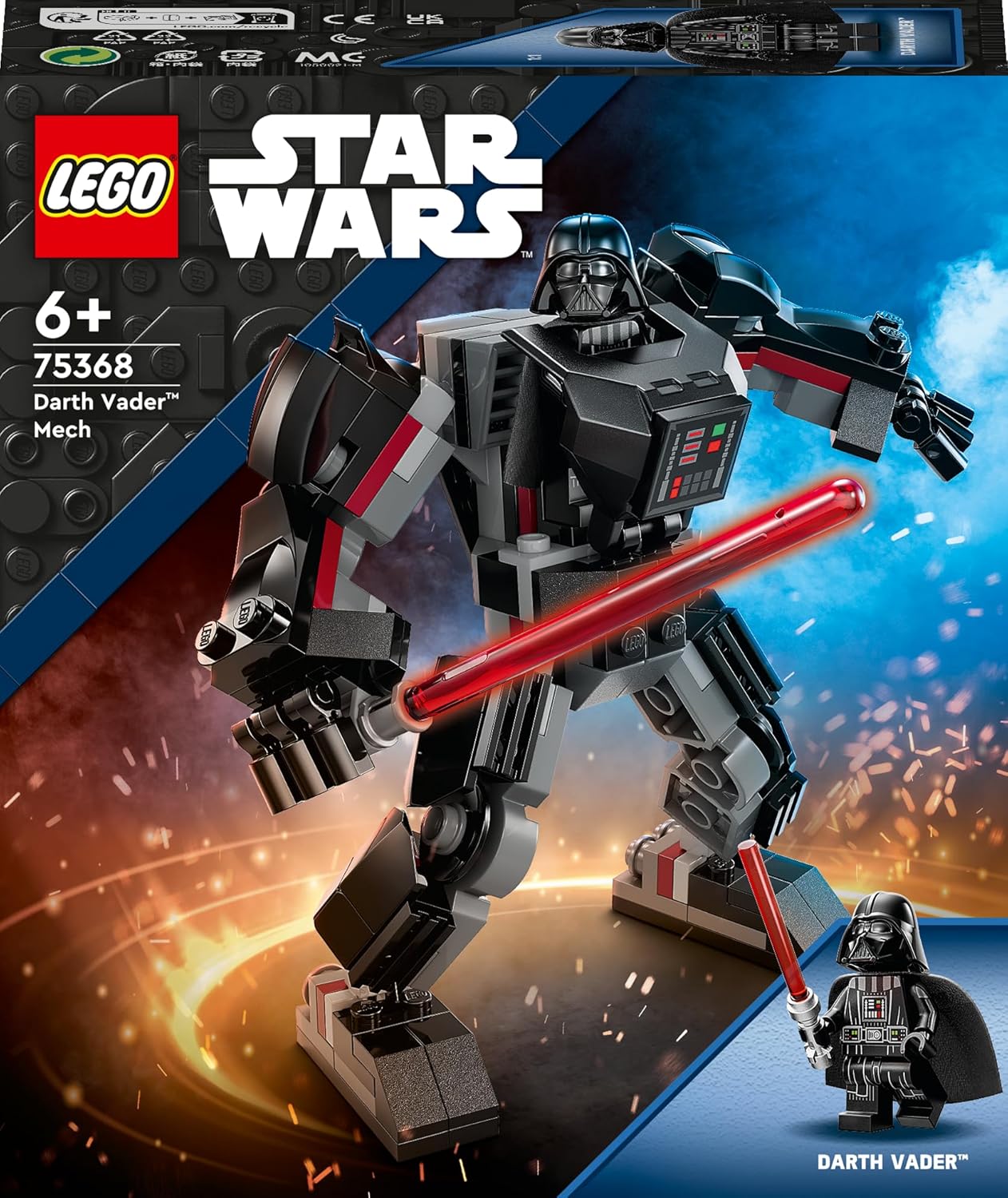 LEGO Star Wars 75368 Darth Vader Robotu - Görsel 2