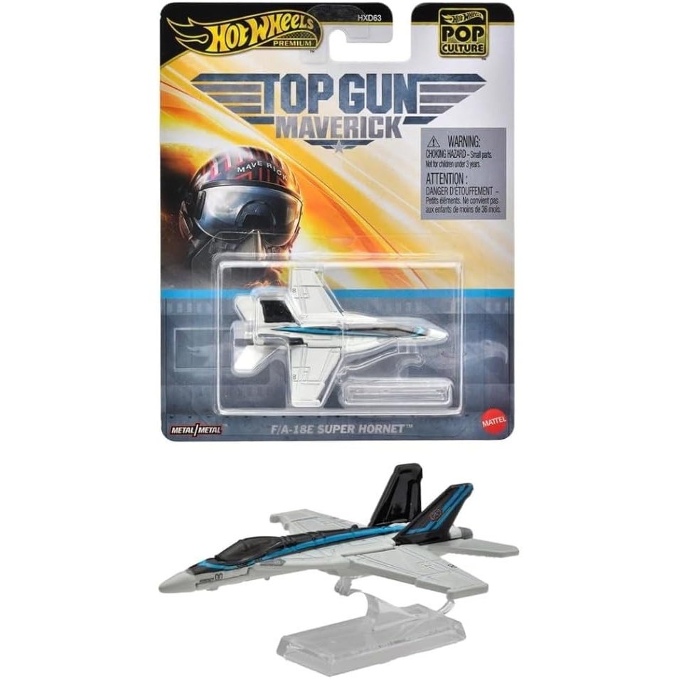 Hot Wheels Premium Pop Culture Topgun Maverick FA-18E Super Hornet - HVJ37