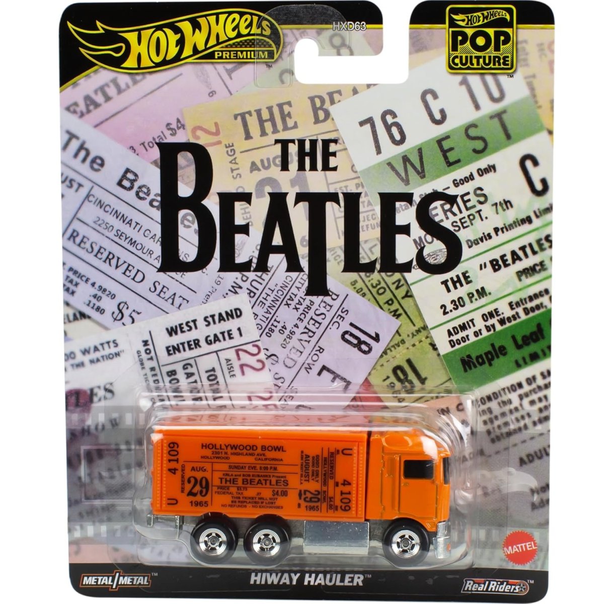 Hot Wheels Premium Pop Culture The Beatles Hiway Hauler - HVJ41