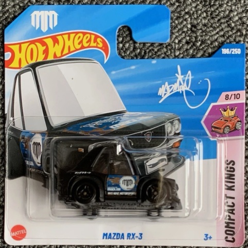 Hot Wheels kısa kartonet Mazda RX-3 tooned - HYX24