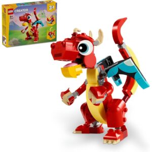 Lego Creator 3’ü 1 Arada 31145 Kırmızı Ejderha