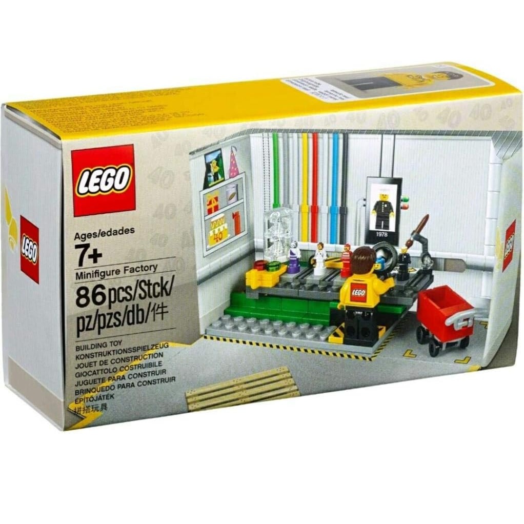 Lego Promotional 5005358 Minifigure Factory - koleksiyonluk nadir set