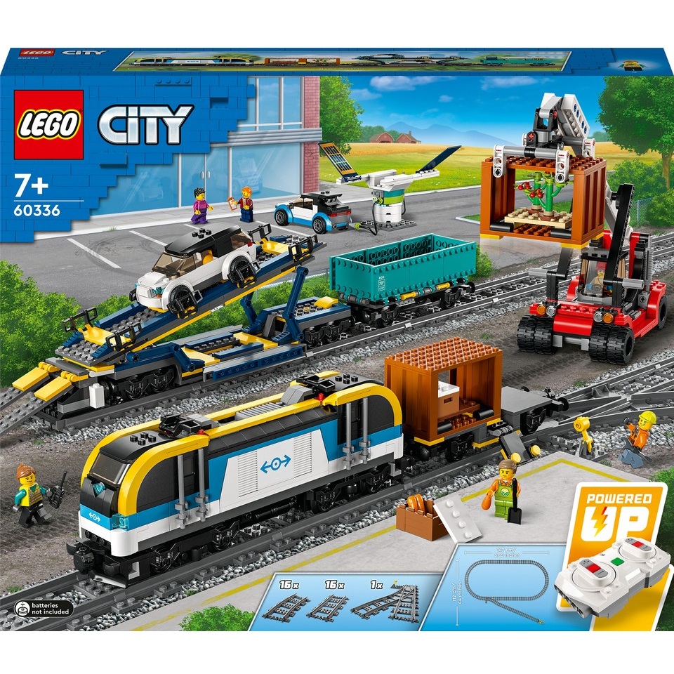 Lego City 60336 Yük Treni - Görsel 3