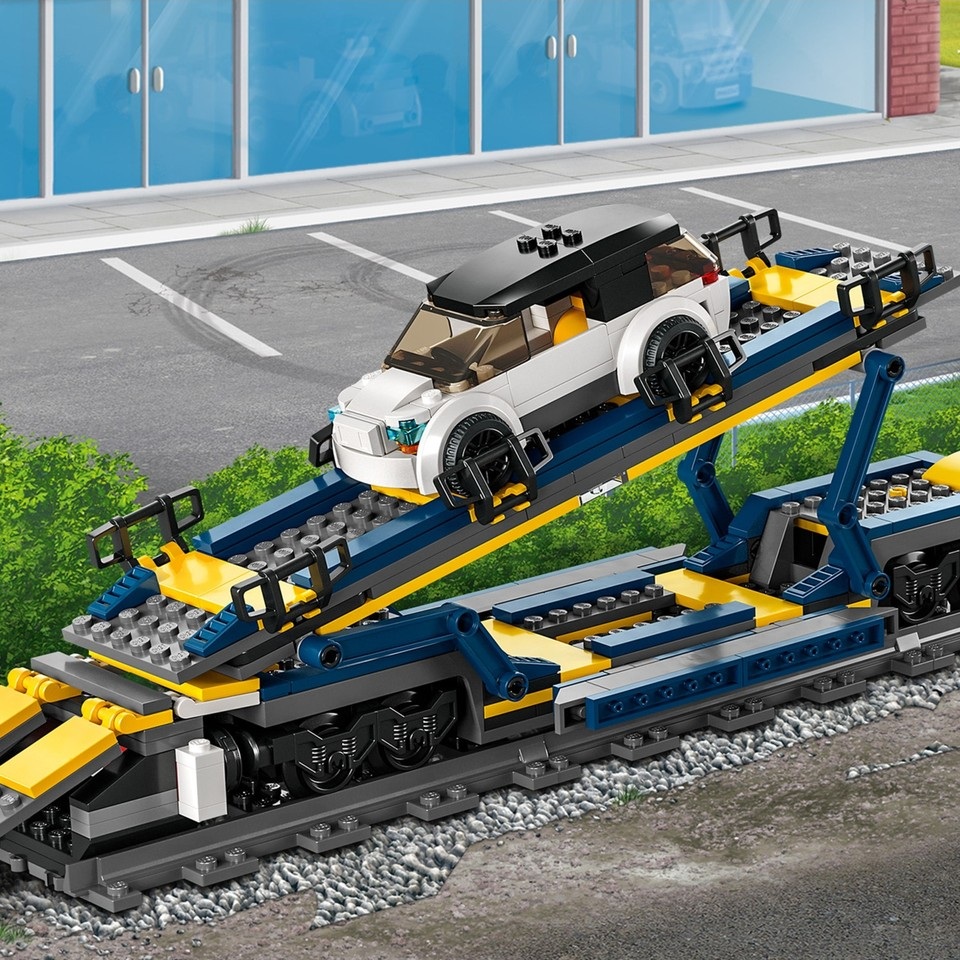 Lego City 60336 Yük Treni - Görsel 7