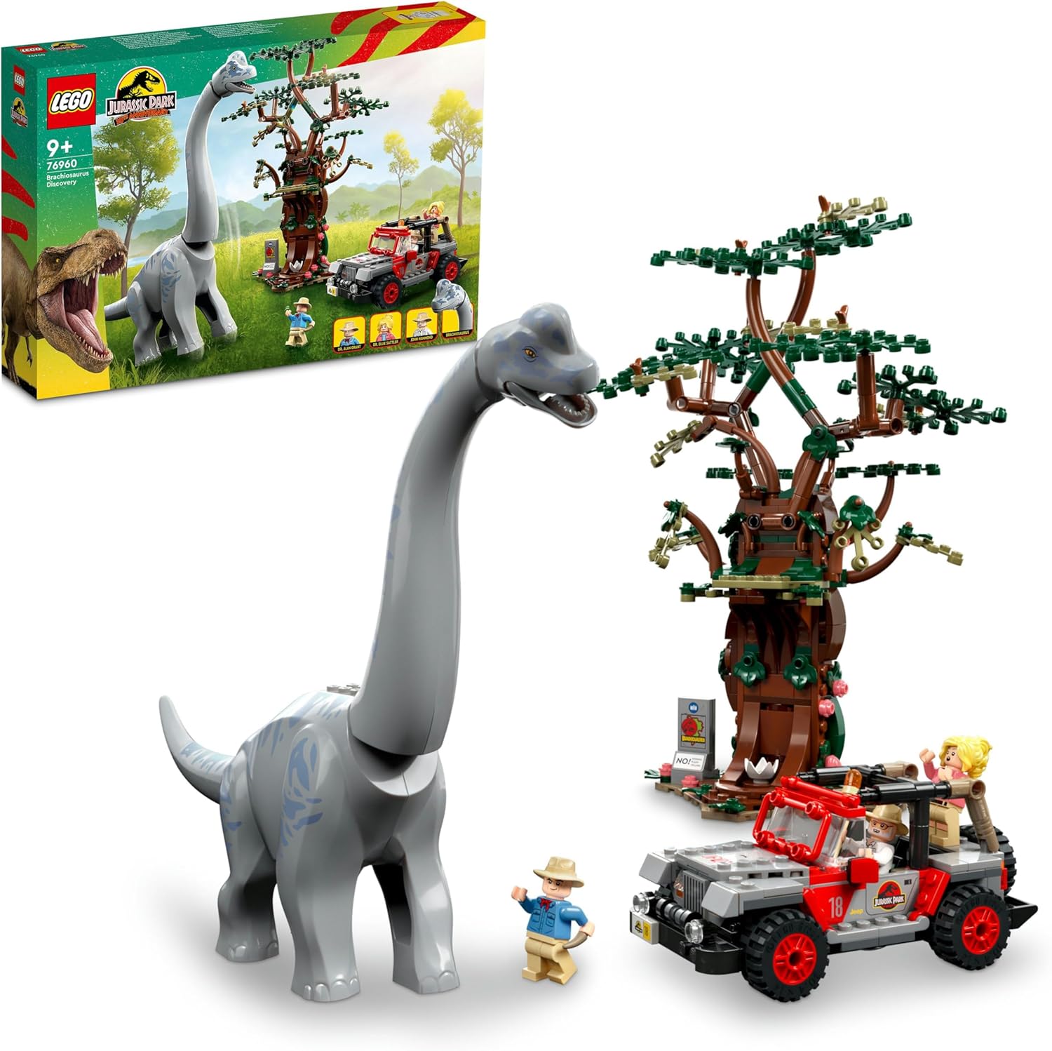 Lego Jurassic Park 76960 Brachiosaurus Keşfi
