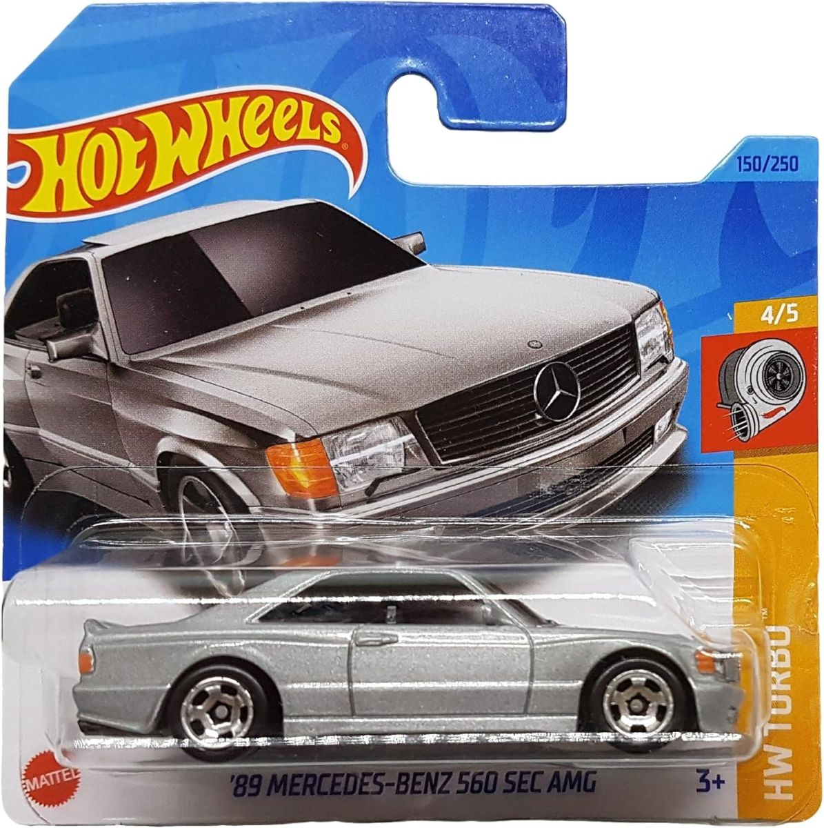 Hot Wheels kısa kartonet Mercedes Benz 560 SEC AMG - HKK85