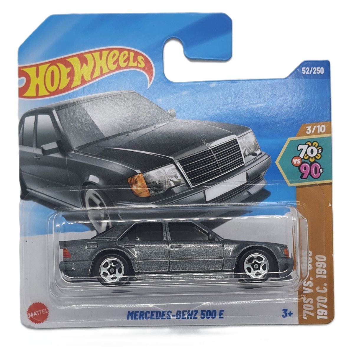 Hot Wheels kısa kartonet Mercedes Benz 500 E - JBB60