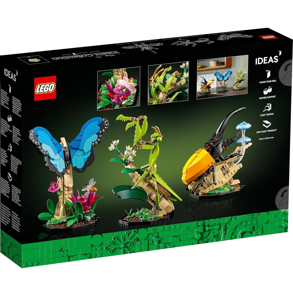 Lego Ideas 21342 Böcek Koleksiyonu - Görsel 8