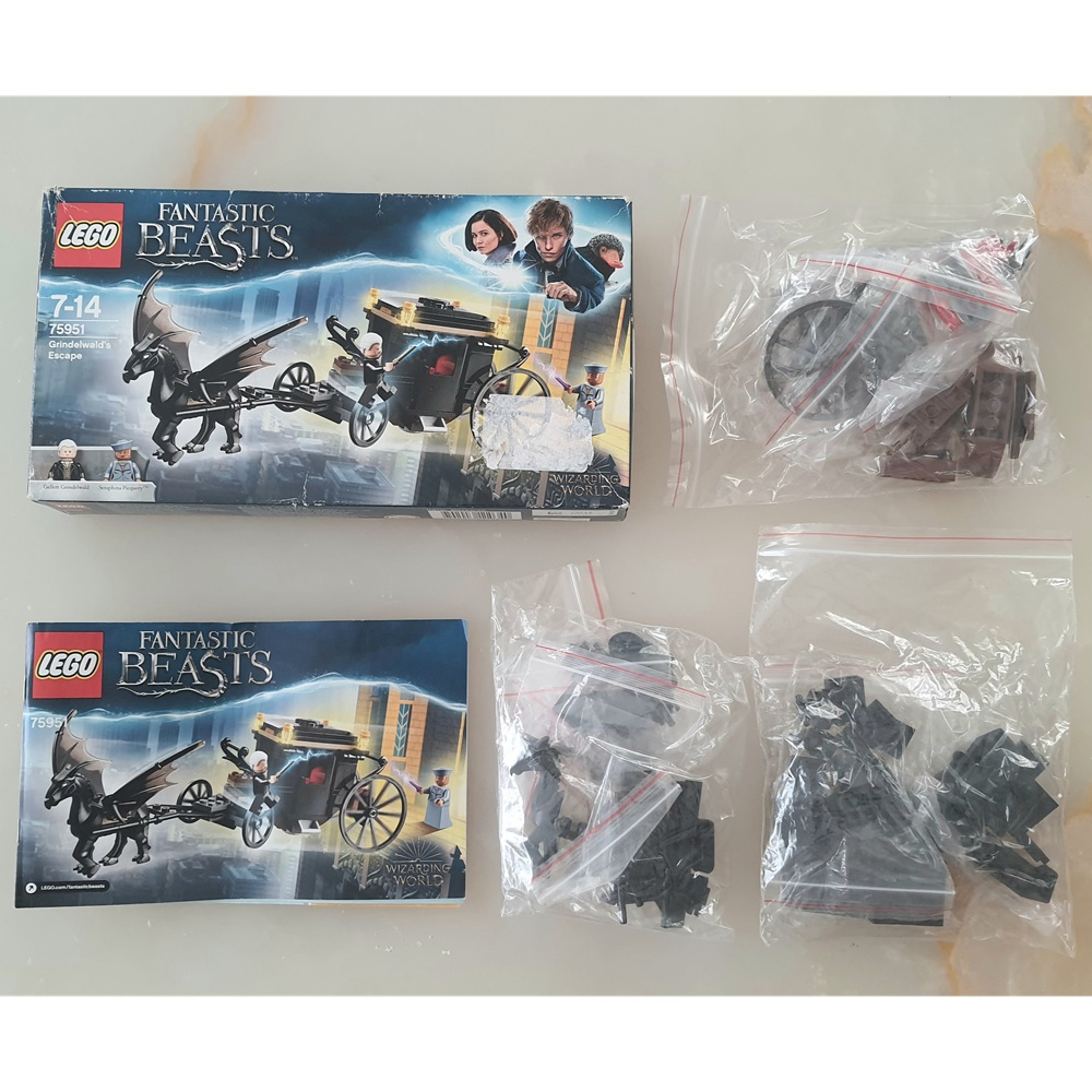 Lego Harry Potter Fantastic Beasts 75951 Grindelwald'ın Kaçışı - ikinci el