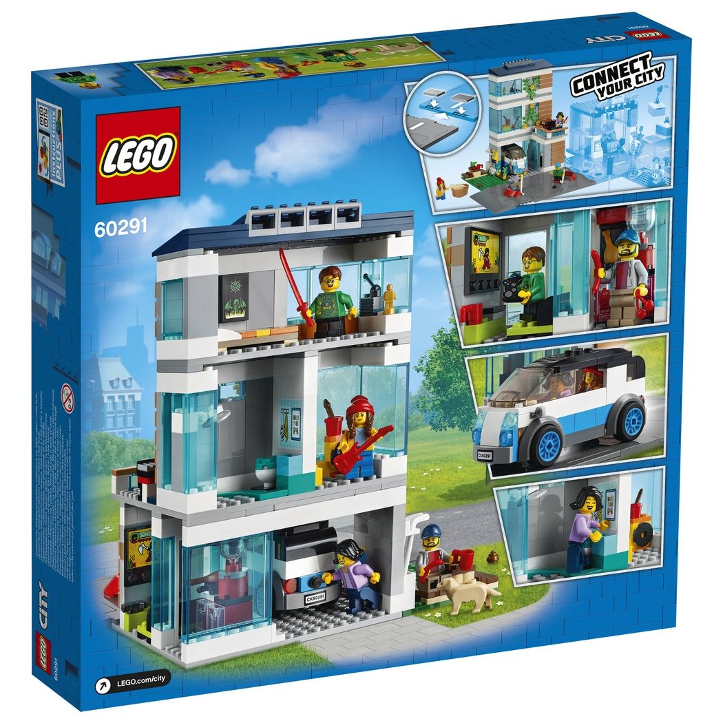 Lego City 60291 Aile Evi - Görsel 9