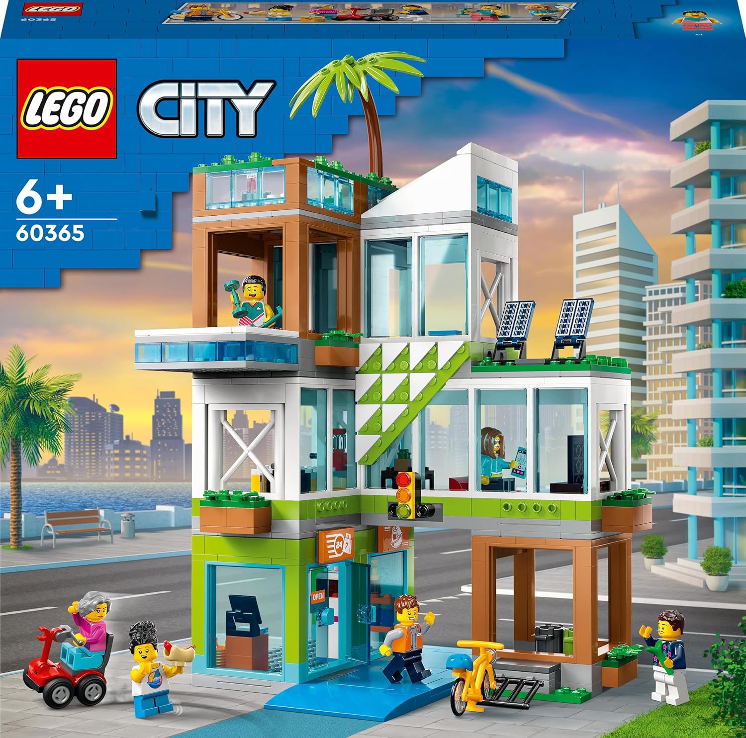 Lego City 60365 Apartman Binası - Görsel 4