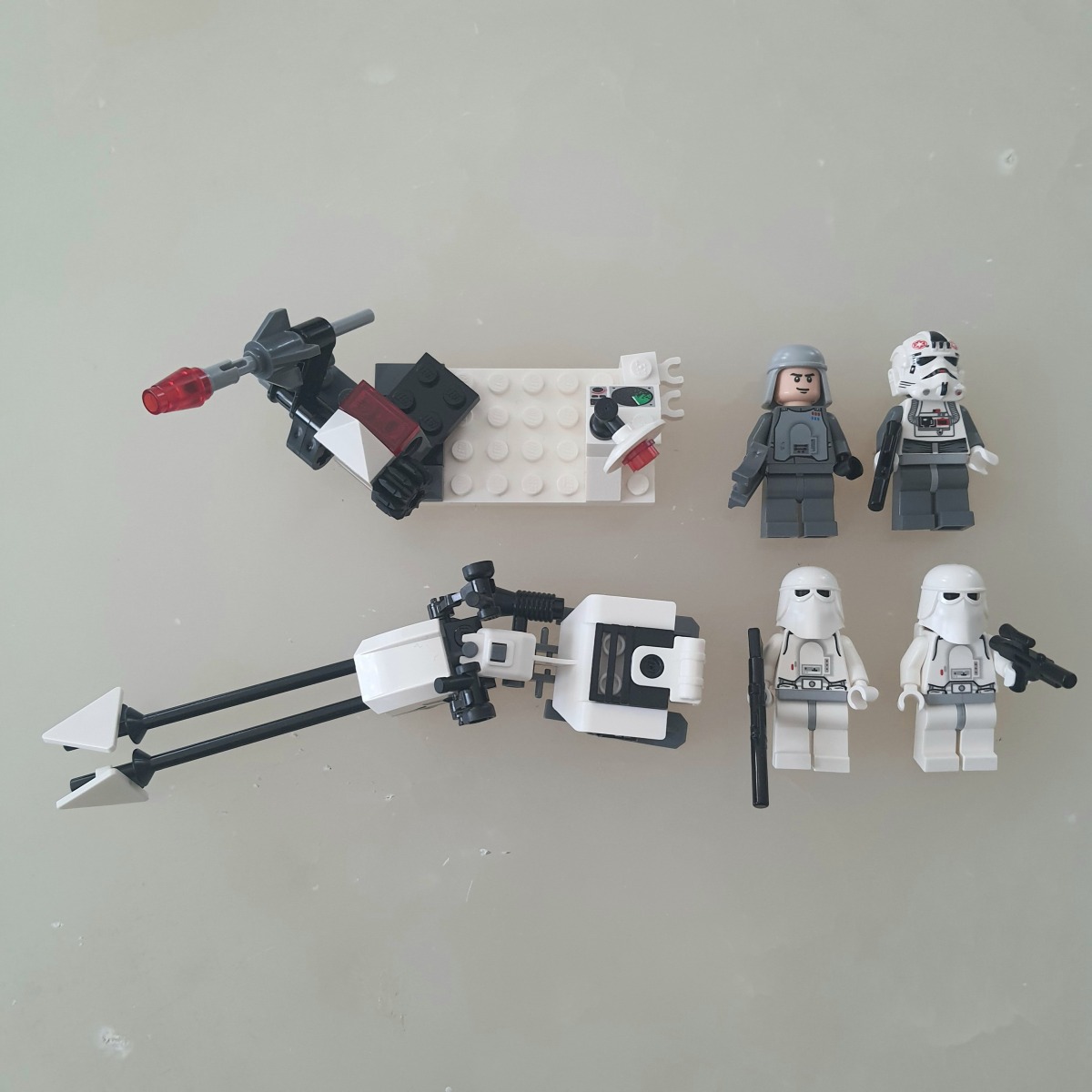 Lego Star Wars 8083 Rebel Trooper 8084 Snowtrooper Battle Pack Bundle ikinci el - Görsel 3