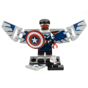 Lego Minifigür - Captain America, Marvel Studios Series 71031-5, colmar-5 full aksesuar ikinci el