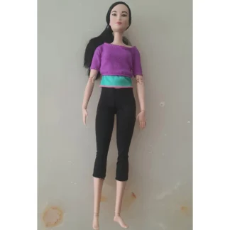 Barbie Sonsuz Hareket Bebeği Kumral DHL84 (İkinci El)