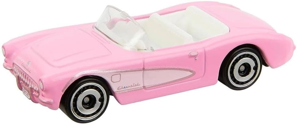 Hot Wheels kısa kartonet Barbie 1956 Corvette - HKG52 - Görsel 2