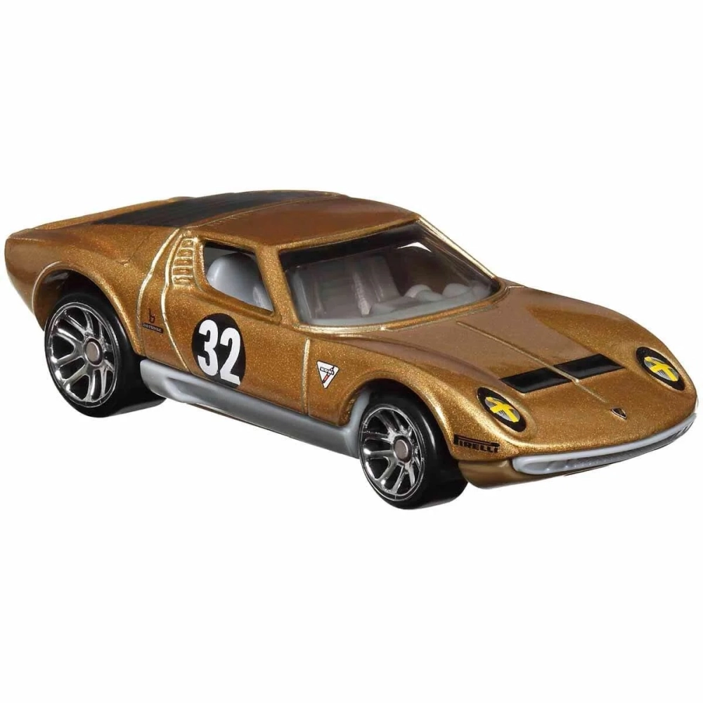 Hot Wheels uzun kartonet Vintage Lamborghini Miura - HRV03 - Görsel 2