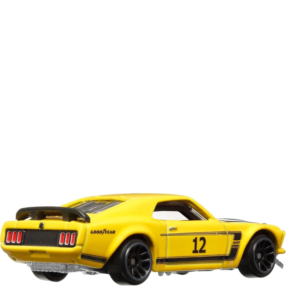 Hot Wheels uzun kartonet 1969 Ford Mustang Boss 302 Vintage - HRV08 - Görsel 5