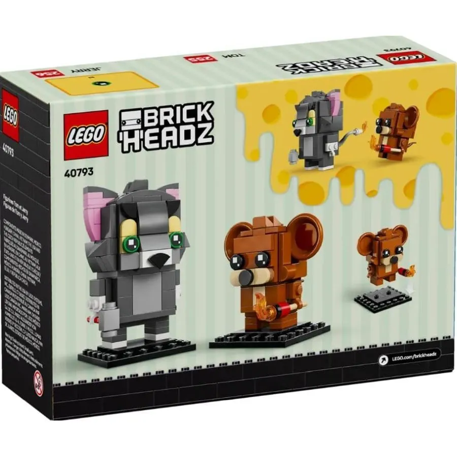 Lego BrickHeadz 40793 Tom ve Jerry Figürleri - Görsel 2