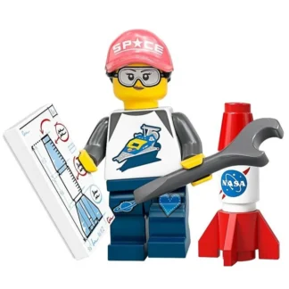 LEGO Space Fan col20-6 Minifigür Uzay Mekiği Planlı (İkinci El)