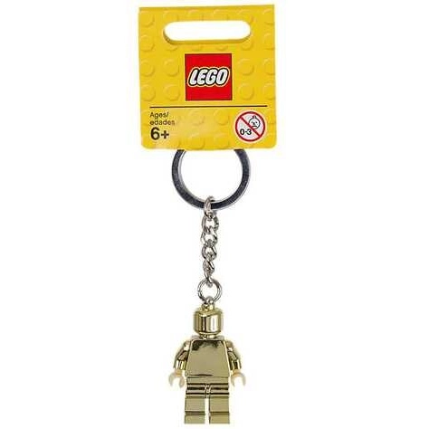 Lego Promotional 850807 Altın Renkli Minifigür Anahtarlık (V121) - Görsel 2