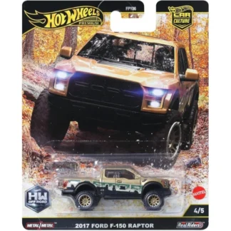 Hot Wheels Premium Car Culture 2017 Ford F-150 Raptor - JBK70