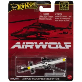 Hot Wheels Premium Pop Culture Airwolf Helicopter - JBL56