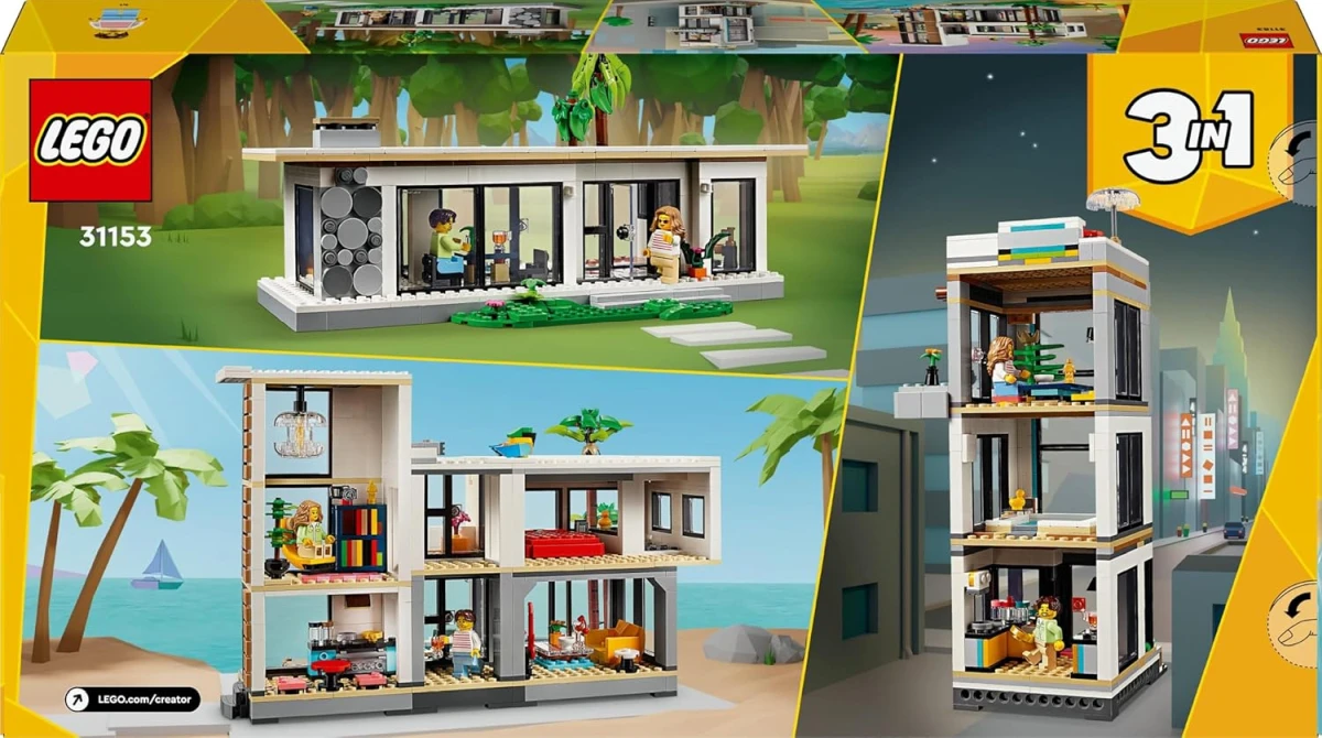 Lego Creator 31153 Modern Ev - Görsel 4
