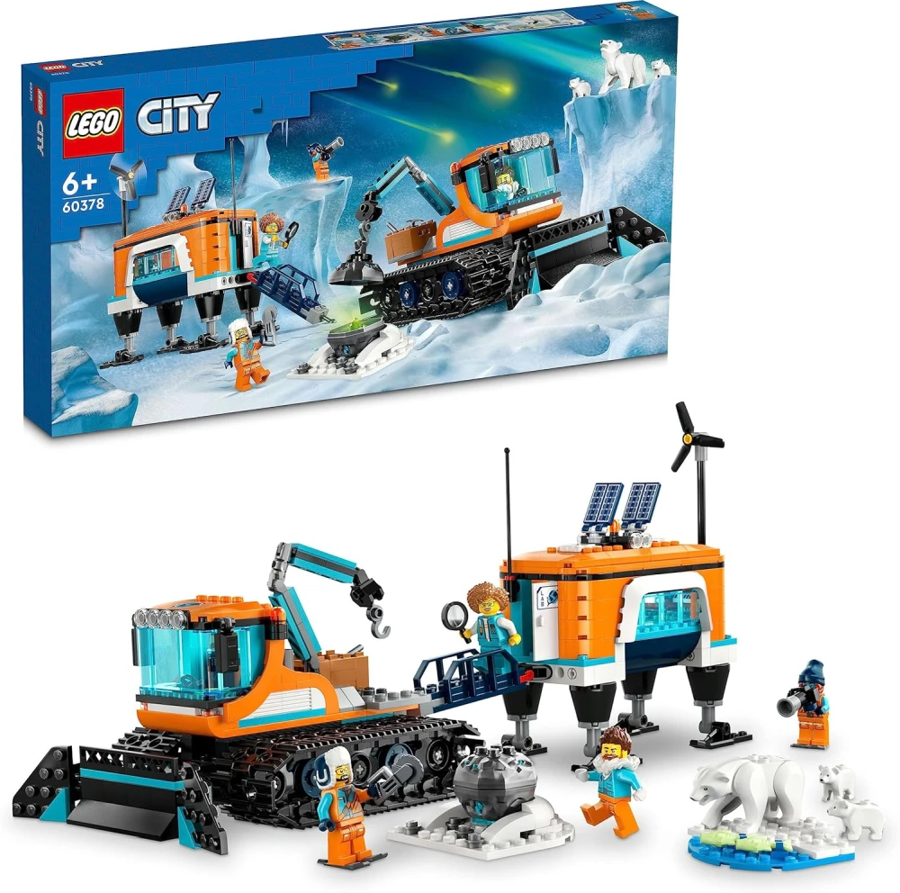 Lego City 60378 Kutup Keşif Kamyonu ve Mobil Laboratuvarı