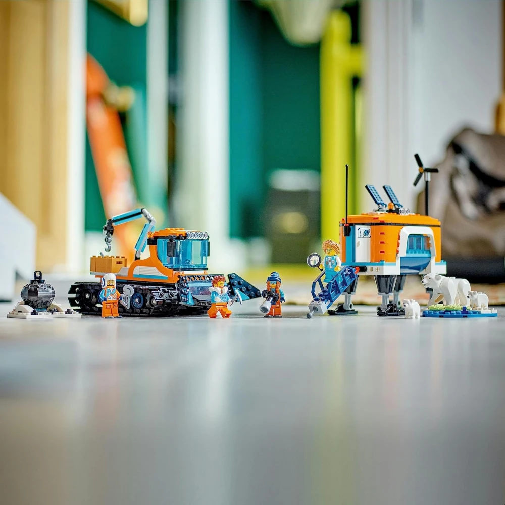 Lego City 60378 Kutup Keşif Kamyonu ve Mobil Laboratuvarı - Görsel 10