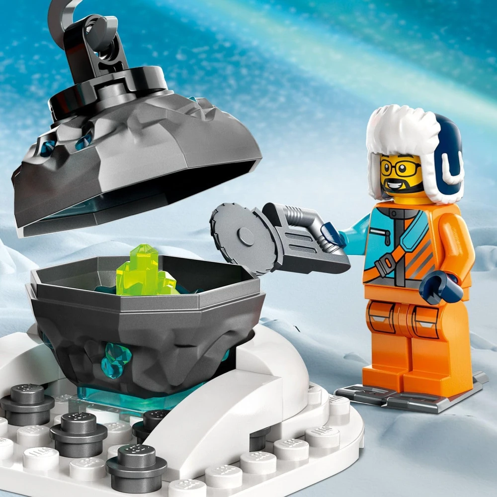 Lego City 60378 Kutup Keşif Kamyonu ve Mobil Laboratuvarı - Görsel 7
