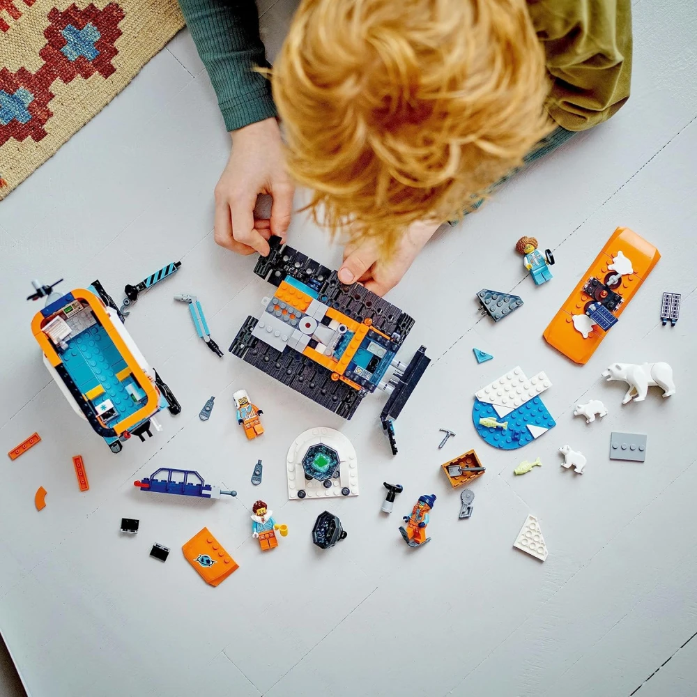 Lego City 60378 Kutup Keşif Kamyonu ve Mobil Laboratuvarı - Görsel 9