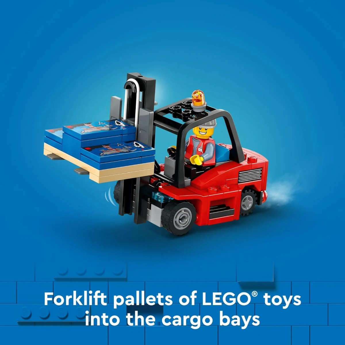 Lego City 60440 Sarı Dağıtım Kamyonu - Görsel 5