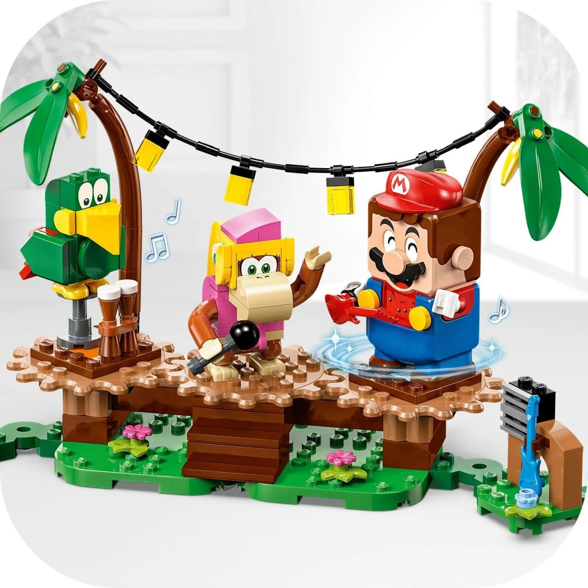 Lego Super Mario 71421 Dixie Kong'un Orman Konseri Ek Macera Seti - Görsel 6