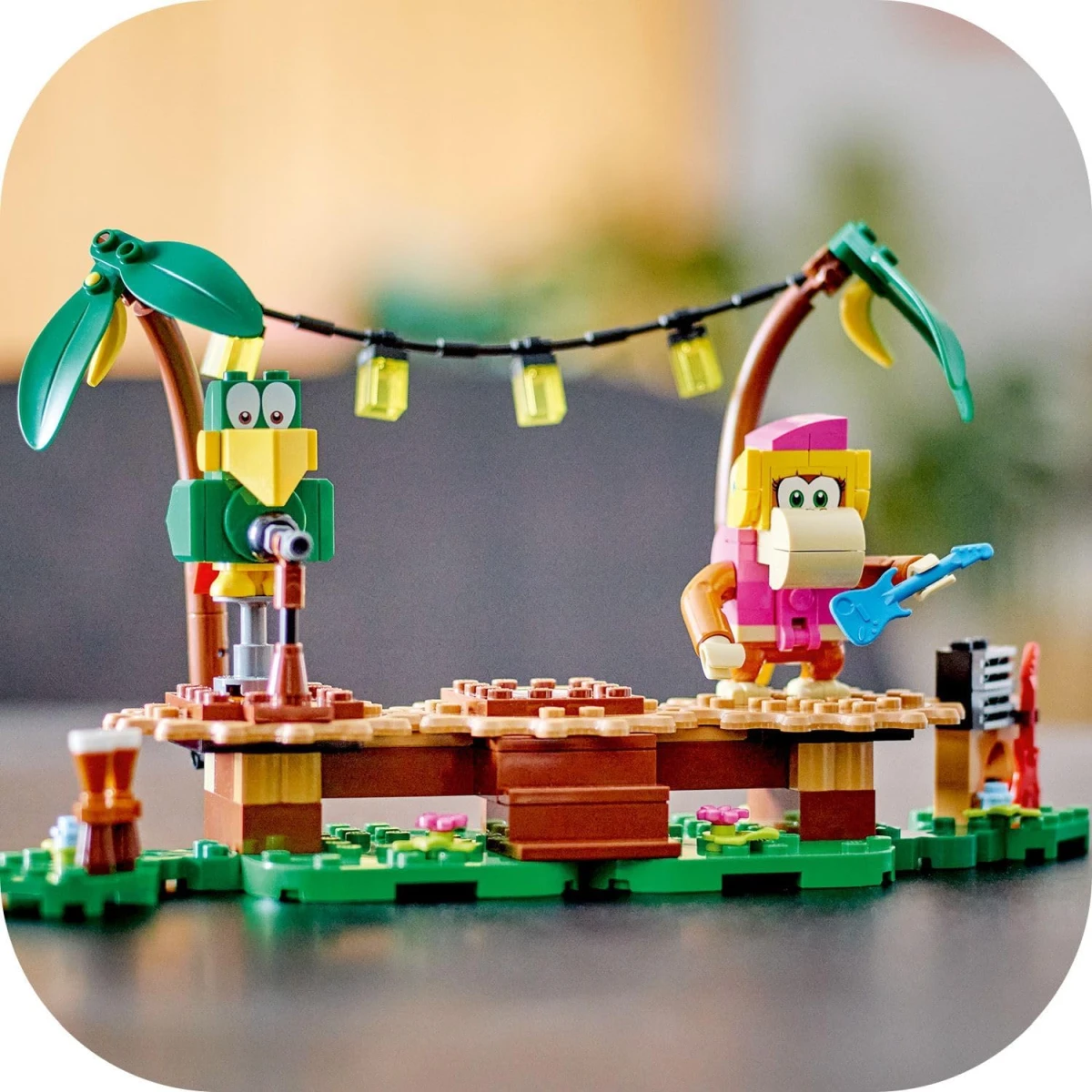 Lego Super Mario 71421 Dixie Kong'un Orman Konseri Ek Macera Seti - Görsel 7